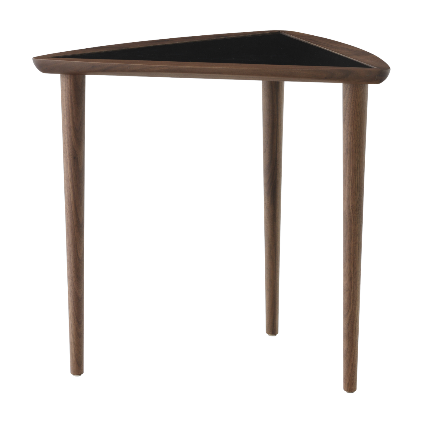 Black walnut nesting side table Umanoff - Audo
