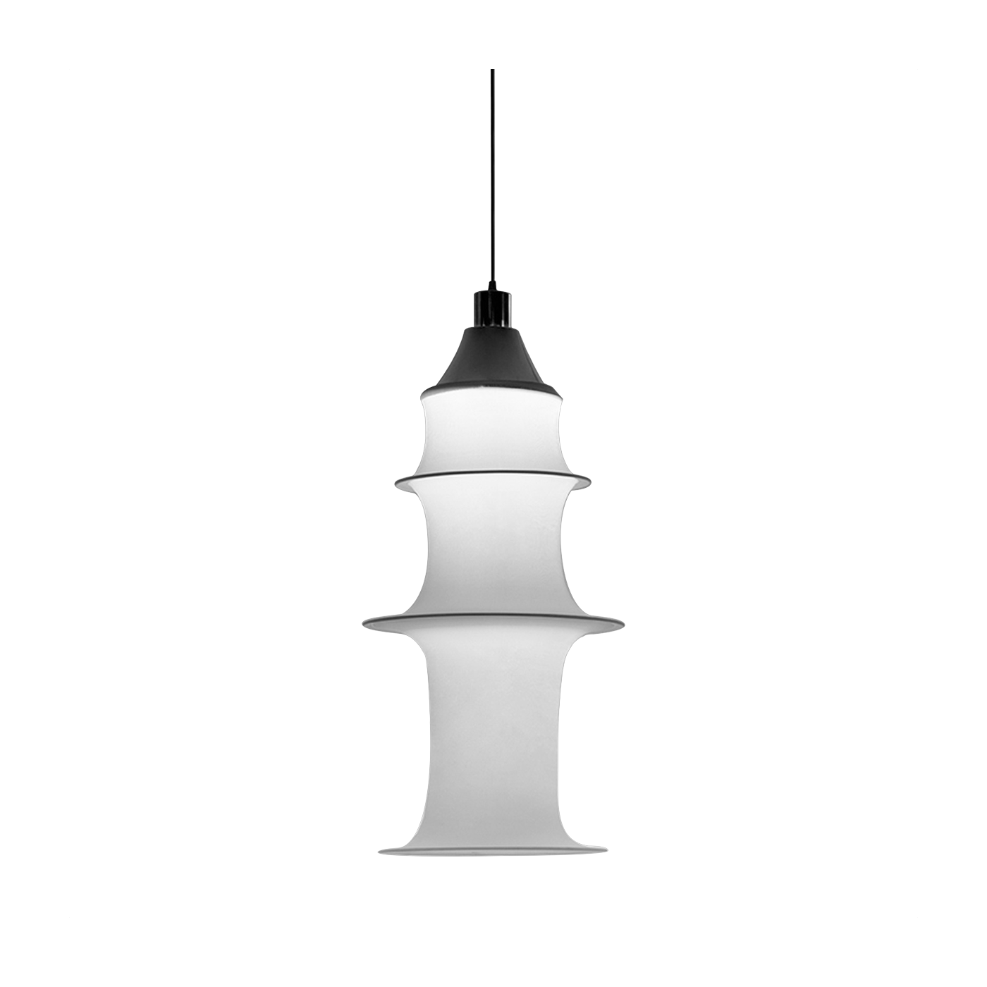 معلقة من الفيلانكا البيضاء 85 سم Falkland - Artemide