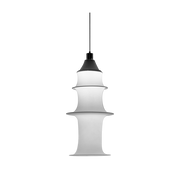 Lampada a sospensione Falkland in filanca bianca 85 cm - Artemide