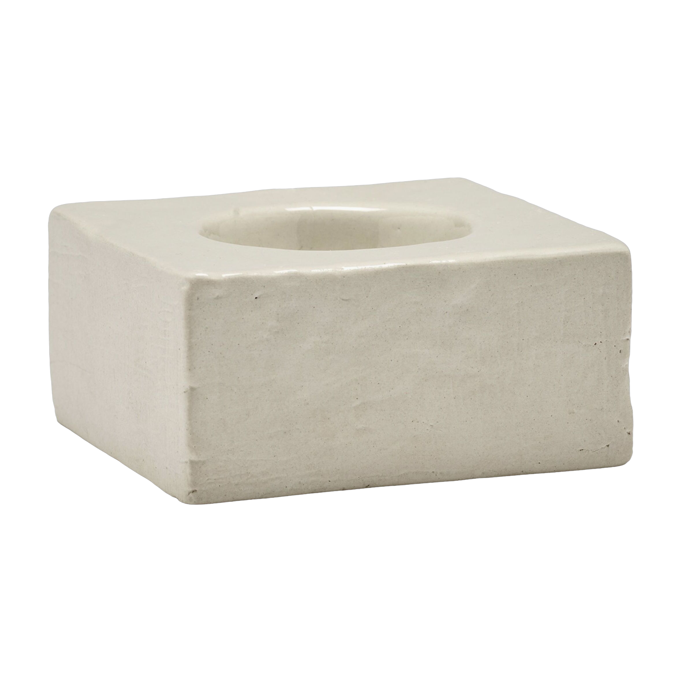 Eierbecher aus weißem Steingut 8x8x4 cm Uovo -. Serax