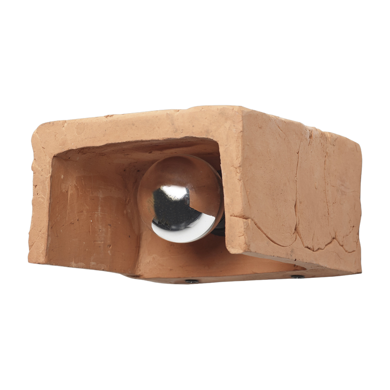 Applique in terracotta 16x12x7, 5 cm Primario Shape °2 - Serax