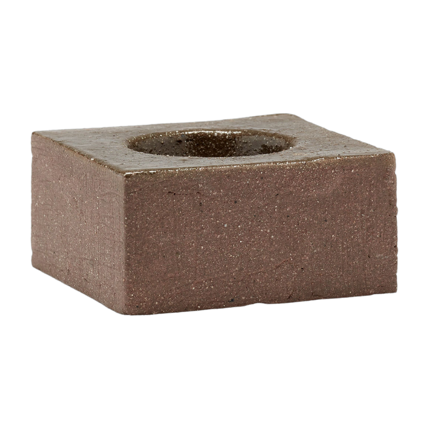Eierbecher aus braunem Steingut 8x8x4 cm Uovo -. Serax