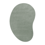 Residue Sage Tufted Wool Rug 180x270cm - Layered