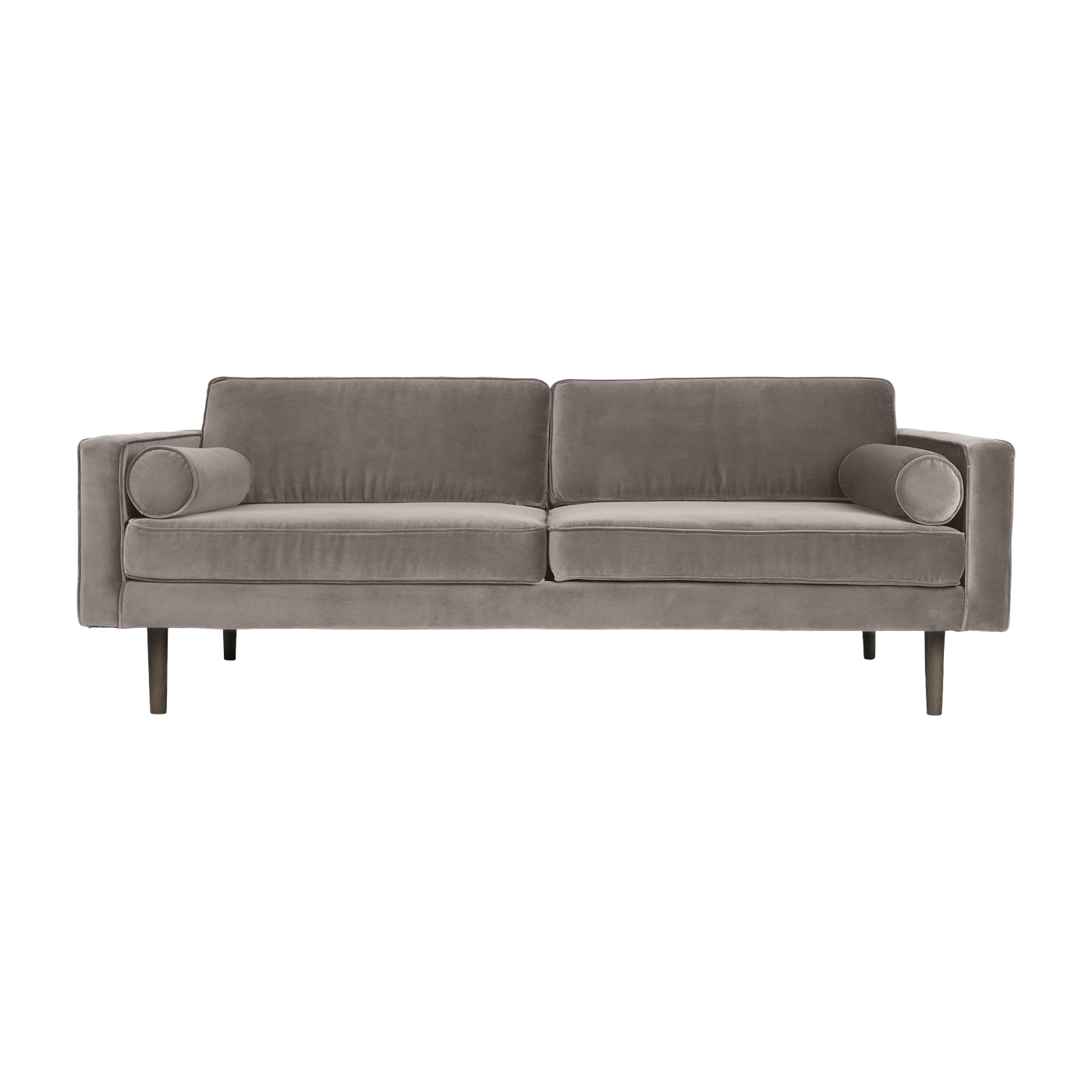 أريكة 2 مقعد بوليستر رمادي فاتح 88x200 سم Wind - Broste Copenhagen