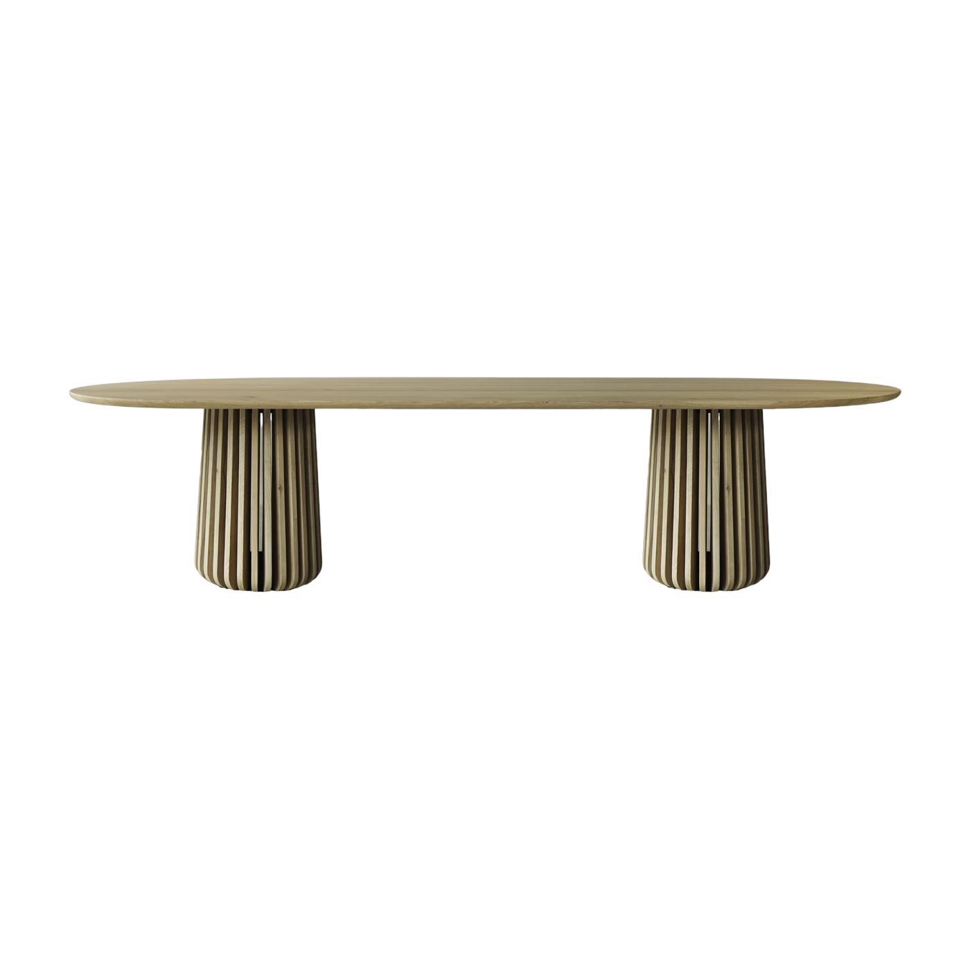 Tavolo da pranzo ovale in rovere verniciato 280x120cm Maru - Vincent Sheppard