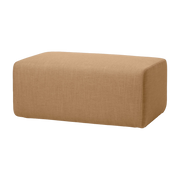 Ochre polyester pouffe 60x90 cm Lagoon - Broste Copenhagen