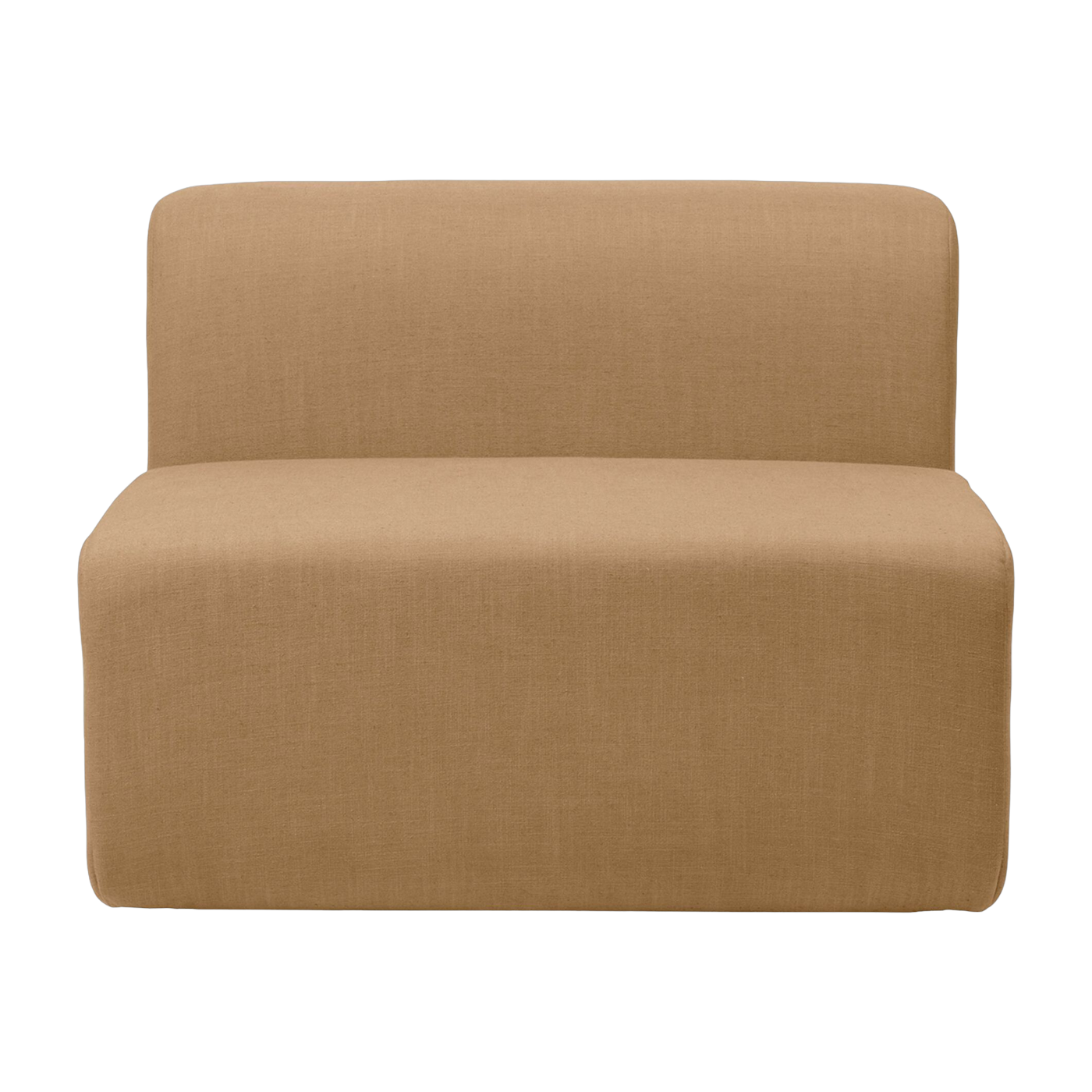 Stuhlmodul aus ockerfarbenem Polyester 90x70 cm Lagoon -. Broste Copenhagen