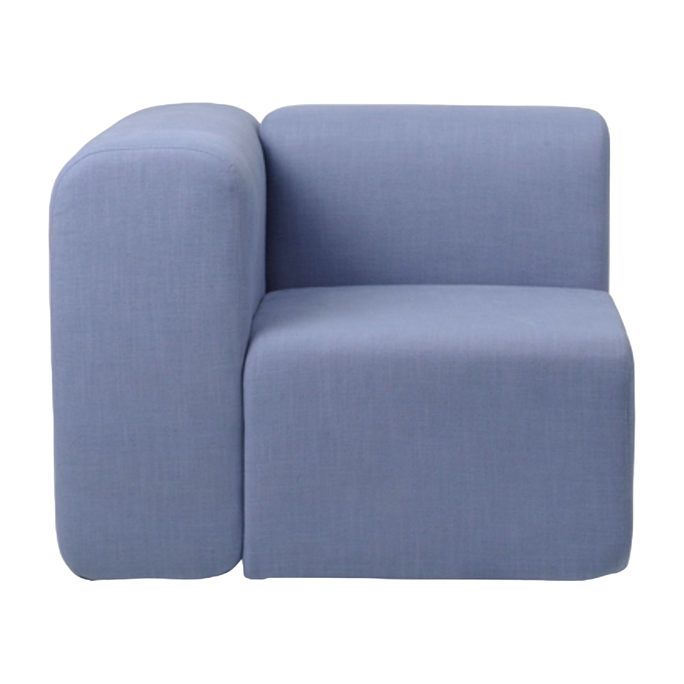 angle gerades Modul aus Polyester, hellblau, 90x90 cm Lagoon - -. Broste Copenhagen
