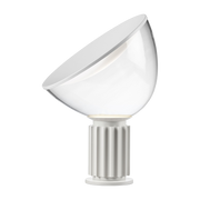 Small table lamp design in white aluminum Taccia - Flos