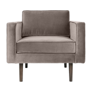 Sessel aus Polyester gris clair 84x88 cm Wind - - Broste Copenhagen