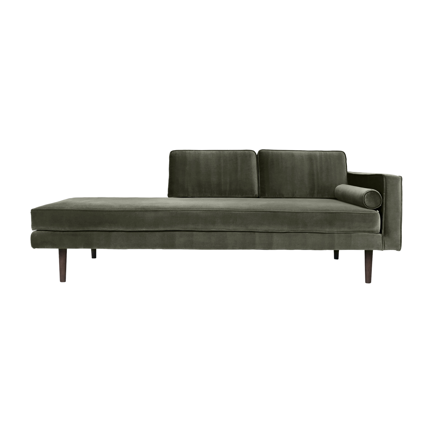 أريكة يمين بوليستر grape leaf green 88x200 سم Wind - Broste Copenhagen