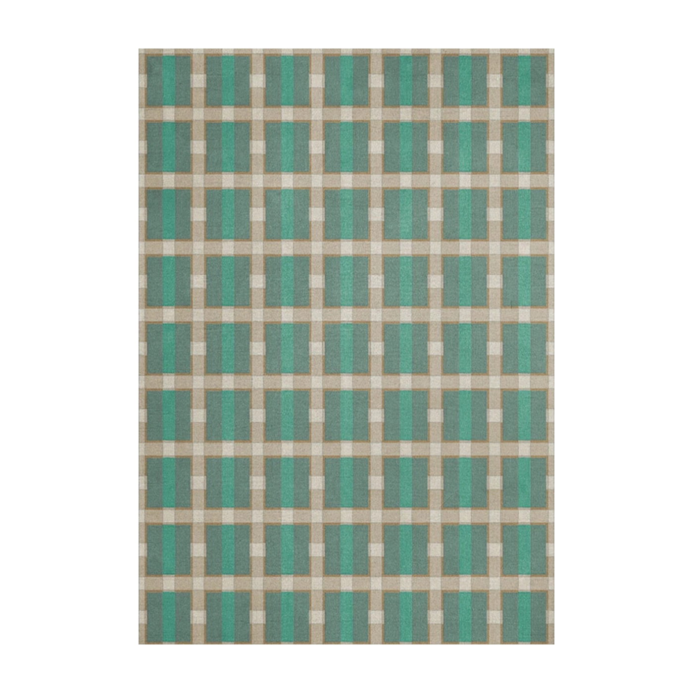 Tapis rectangulaire en laine tufté fern garden 300x400cm Evelina Kroon - Layered
