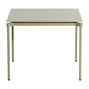 Table de jardin carrée vert jade 70x70cm Fromme - Petite friture