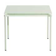 Table de jardin carrée vert pastel 70x70cm Fromme - Petite friture
