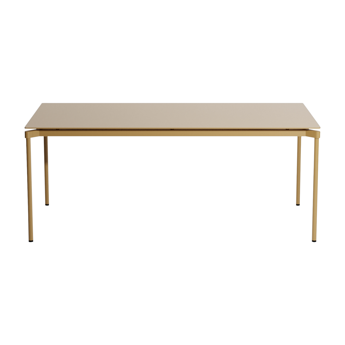 Outdoor-Esstisch Gold 90x180cm Fromme - -. Petite friture