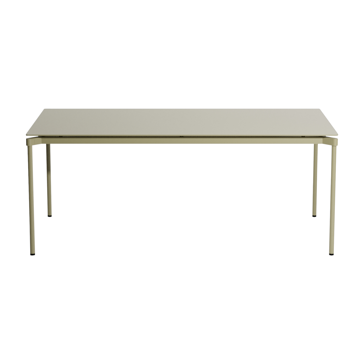 Outdoor-Esstisch grün jade 90x180cm Fromme - -. Petite friture