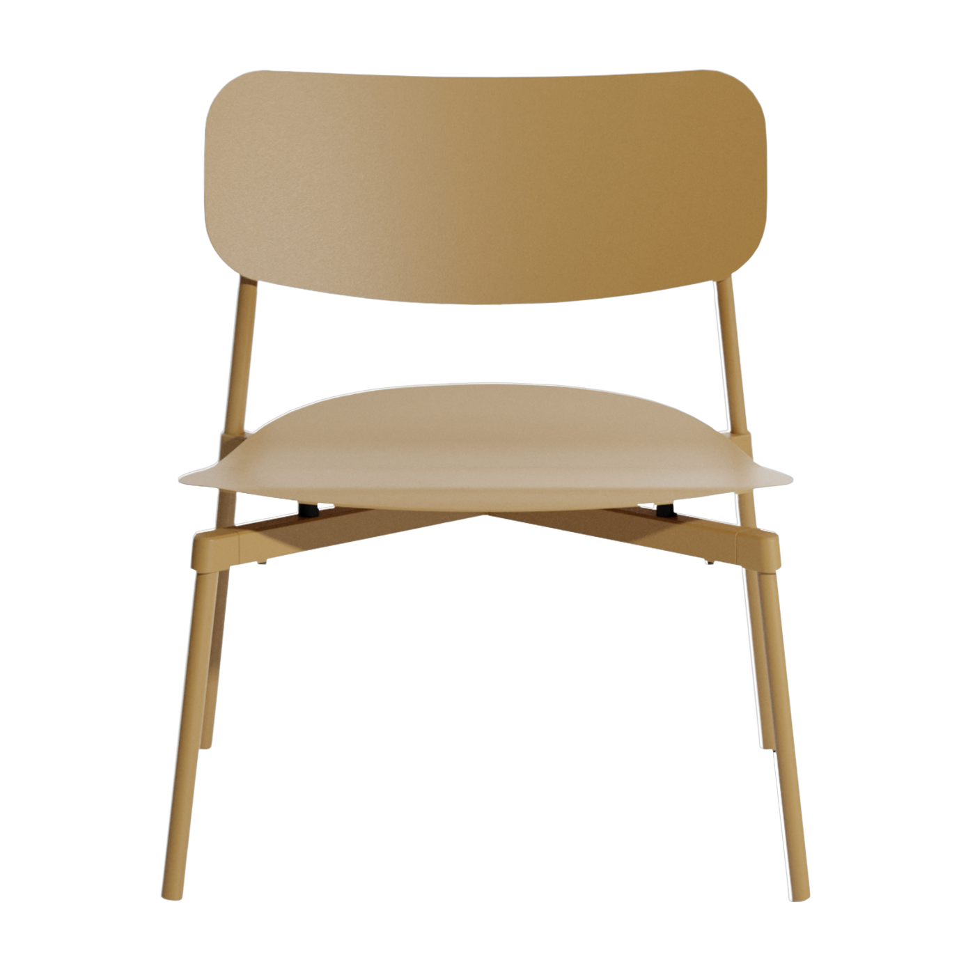 Fauteuil de jardin en métal or Fromme - Petite friture