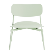 Fauteuil de jardin en métal vert pastel Fromme - Petite friture