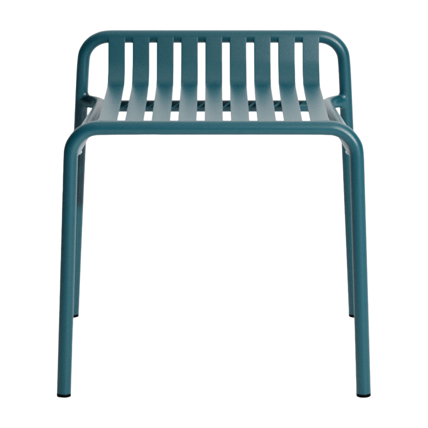 Hocker aus Aluminium für den Außenbereich ozeanblau 48cm Week end -. Petite friture