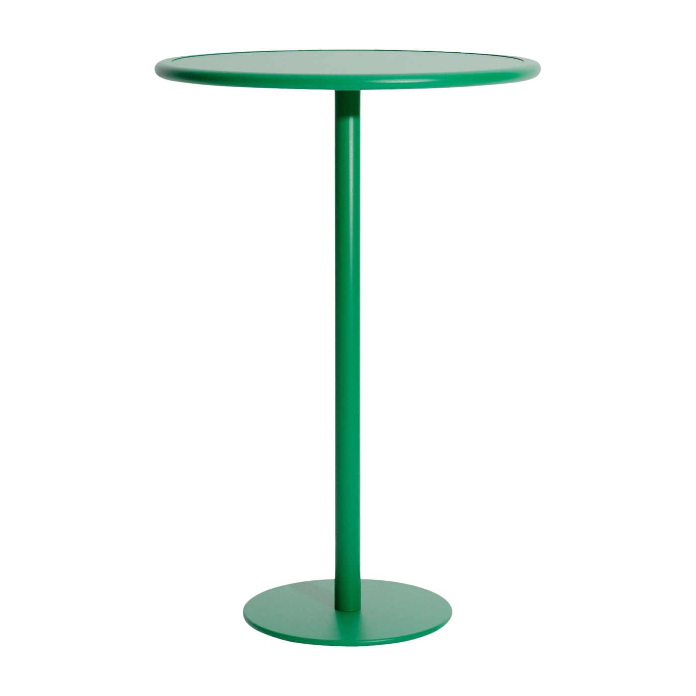 Gartenbistrotisch ronde aus Aluminium mintgrün 105cm Week end -. Petite friture