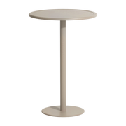 Garten-Bistrotisch ronde aus Aluminium dune 105cm Week end -. Petite friture