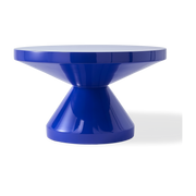 Mesa de centro lacada en azul oscuro Zig Zag - Pols Potten