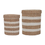 Paniers De Rangement Hdgeet Nature/Marron - House Doctor
