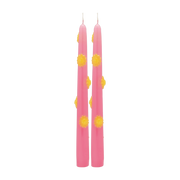 2 pink kerosene candles 2. 3 x 24. 9 cm Sunshine 3D - Anna + Nina