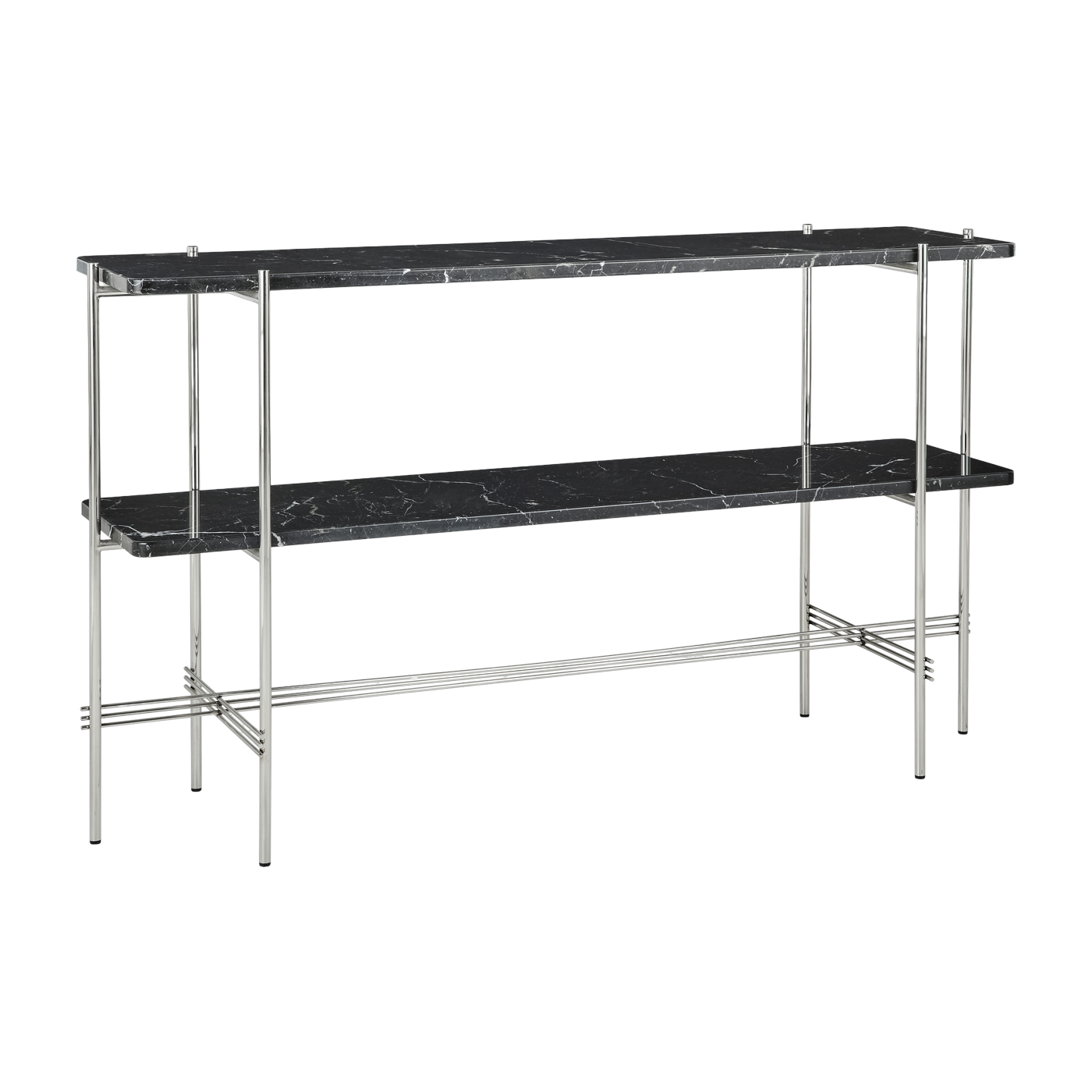 Konsole aus Stahl und marbre schwarz 120cm TS -. Gubi