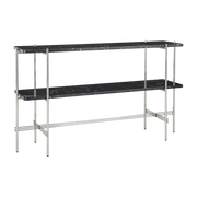 Console en acier et marbre noir 120cm TS - Gubi
