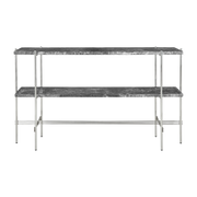 Consolle TS in acciaio e grigio 120 cm - marbre Gubi