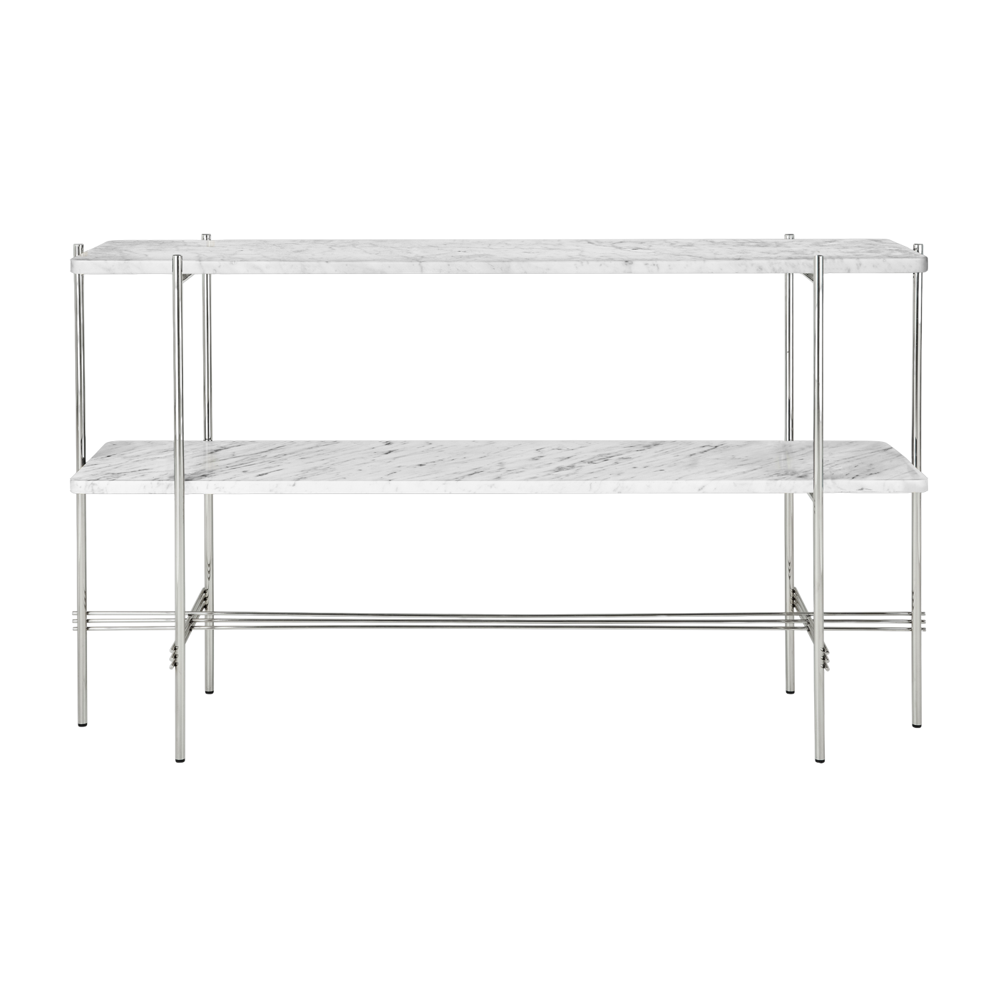Konsole aus Stahl und marbre weiß 120cm TS -. Gubi