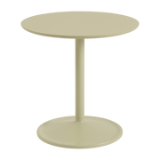 Tavolino in alluminio e laminato verde-beige 48x48cm Soft - Muuto