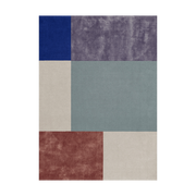 Alfombra rectangular en tejido tufted reciclado 250x350cm Northern Light - Layered