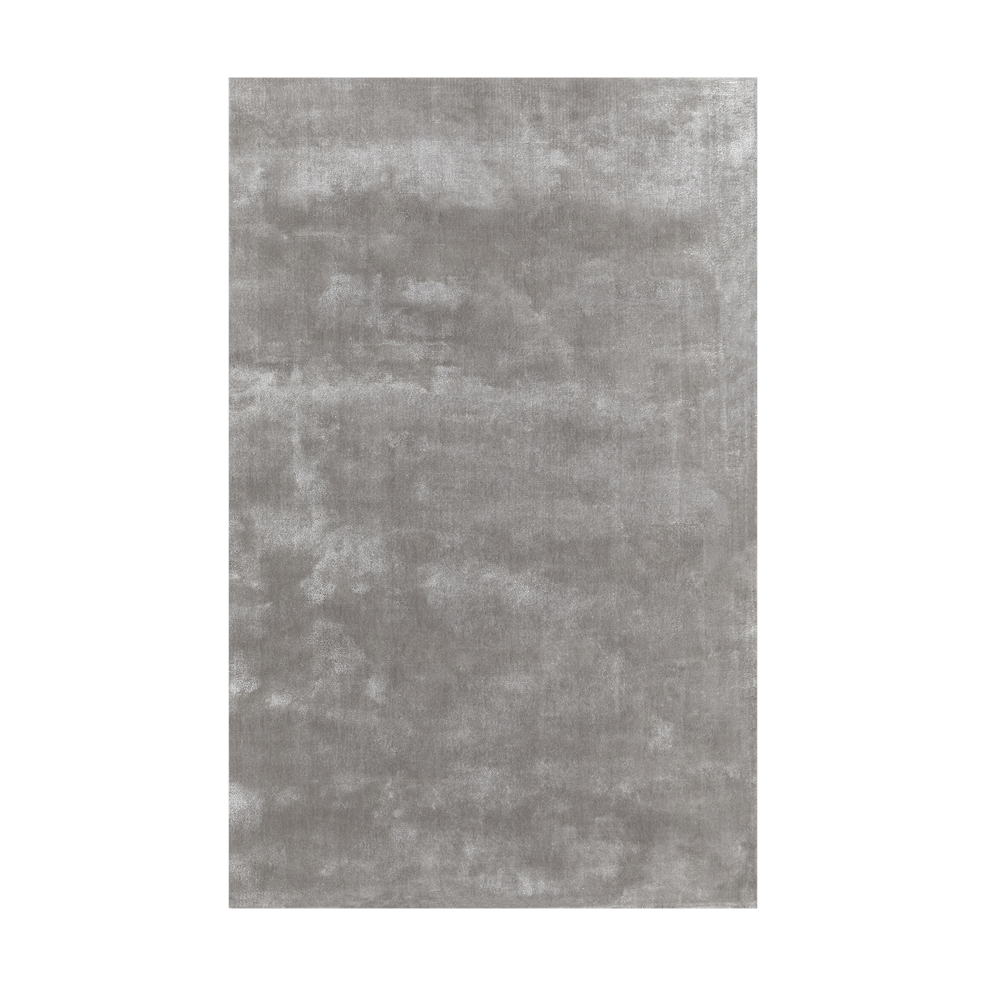 Rectangular viscose rug true greige 300x400cm Solid - Layered