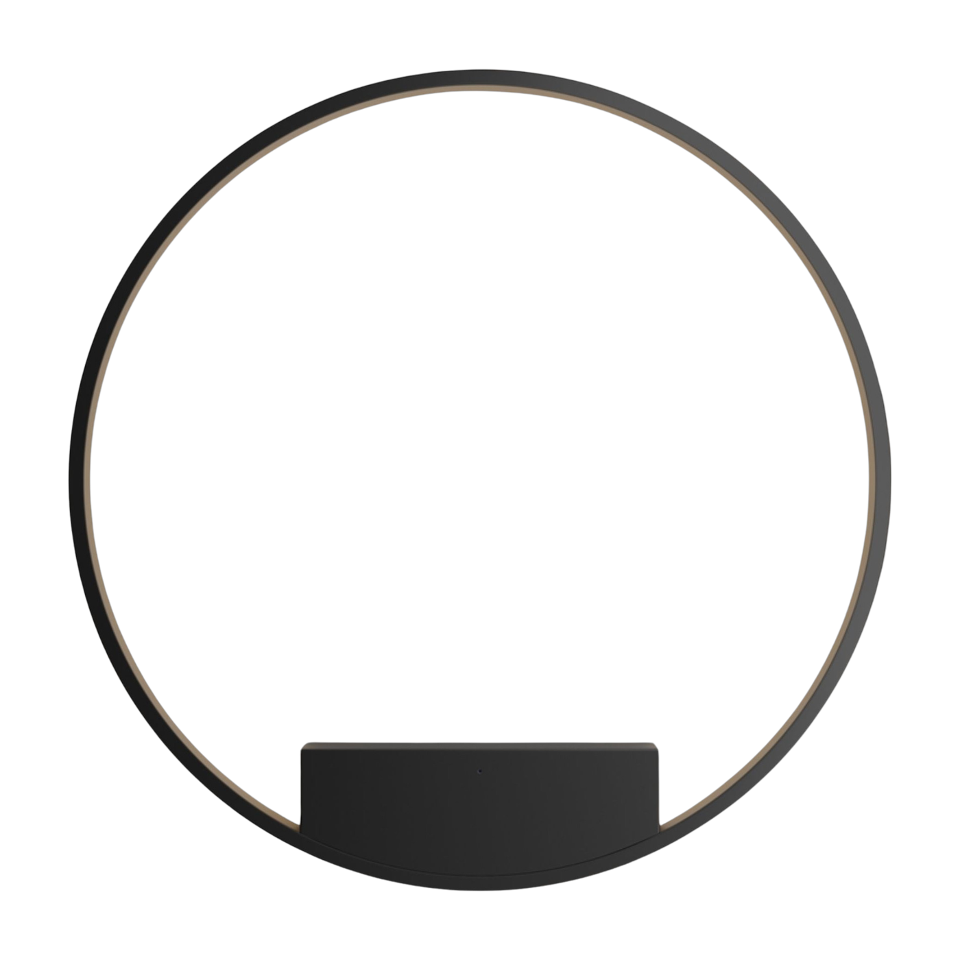Lámpara de pared de aluminio negro 80 cm Rim - Maytoni