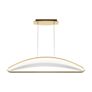 Pendelleuchte aus Glas und Aluminium Messing 21x103cm Breeze -. Maytoni
