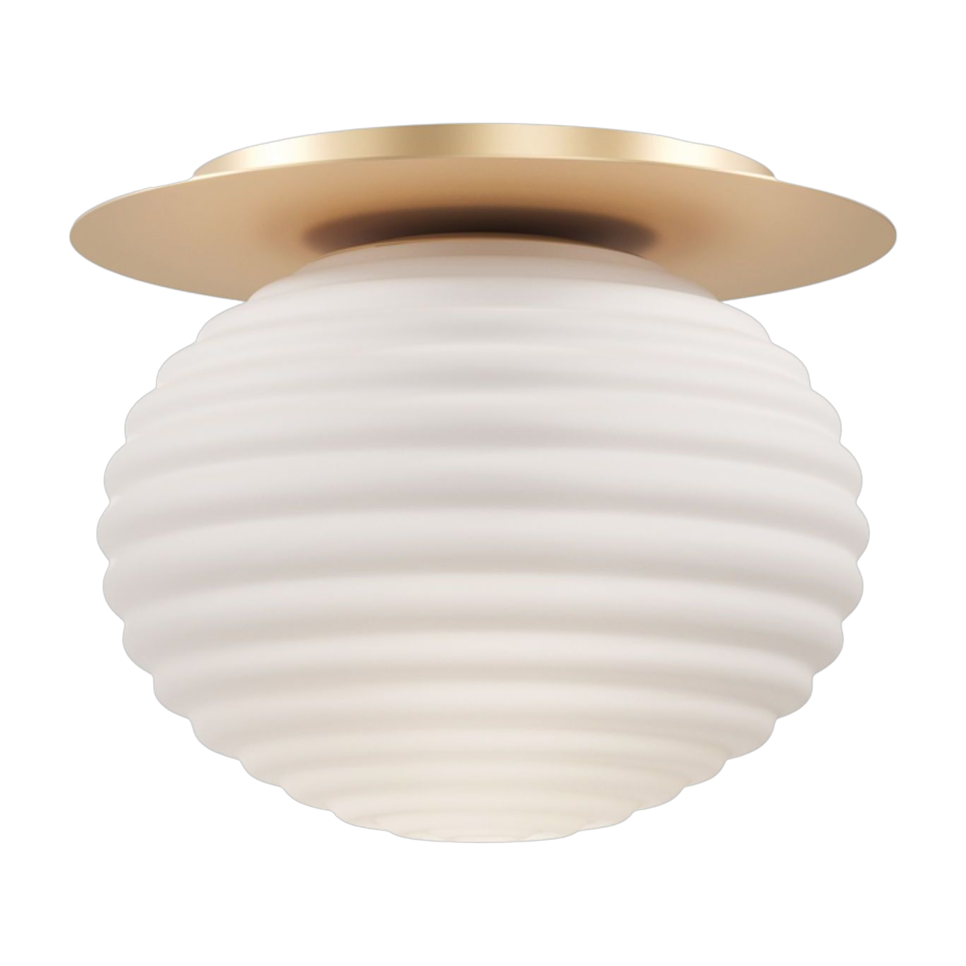 Plafonnier en métal doré 32x28cm Reels - Maytoni