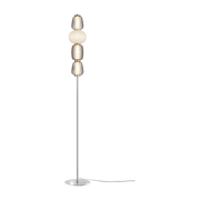 Pattern glass and chrome metal lamp 165. 5cm - Maytoni