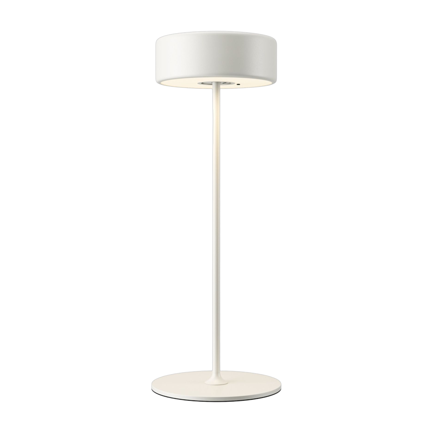 Lámpara de mesa portátil de aluminio blanco 12 x 34,5 cm AI Collaboration - Maytoni