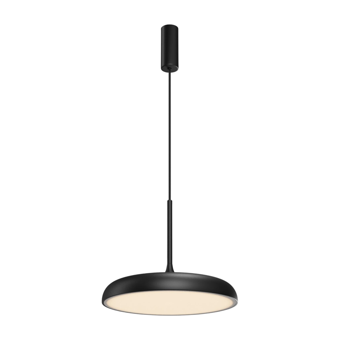 Lámpara colgante de metal negro 40 cm Gerhard - Maytoni