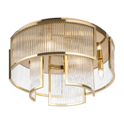 Gilded metal ceiling light 28. 2x55. 4cm Frame - Maytoni