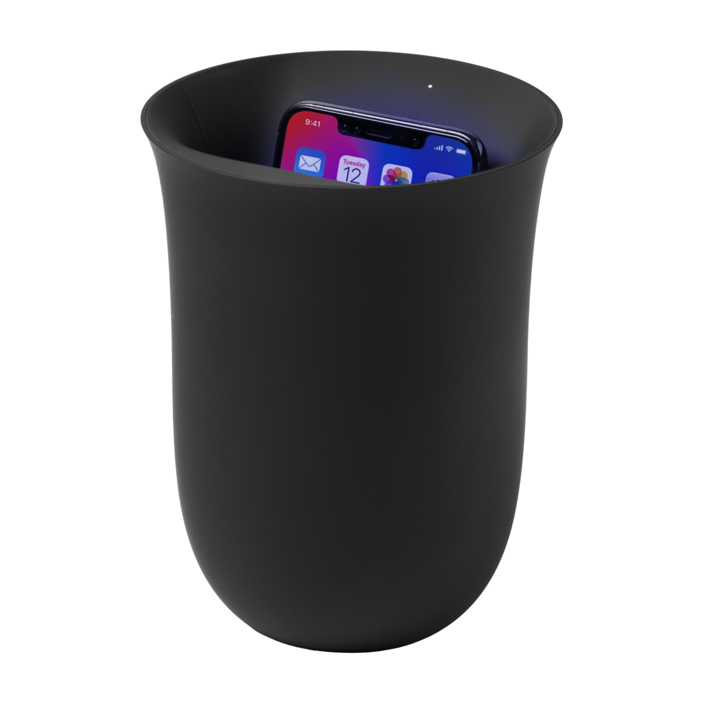 Black induction charging station Oblio - Lexon