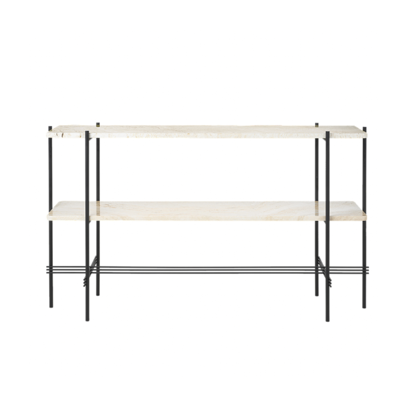 Console en travertin blanc 120x30x72 TS - Gubi