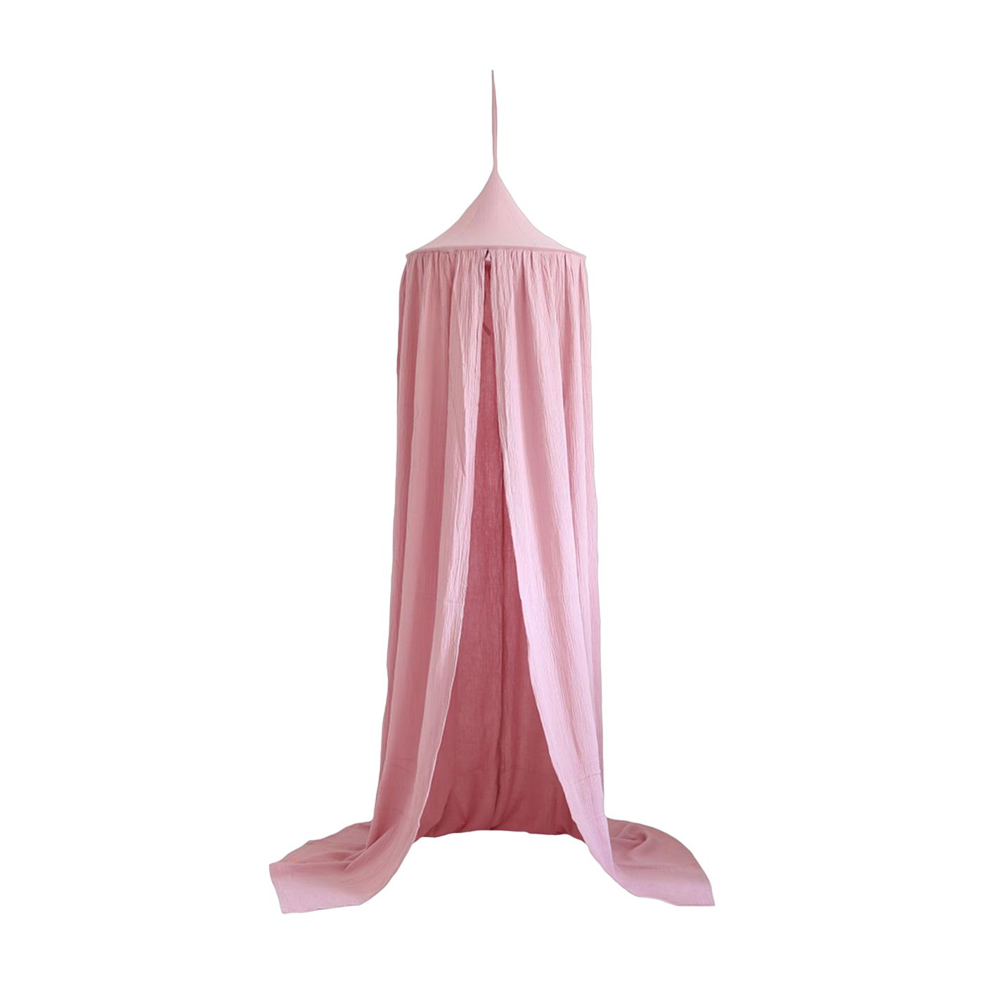 Toldo de algodón crudo rosa bebé - Moi Mili