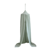 Tenda da sole in cotone grezzo verde menta - Moi Mili