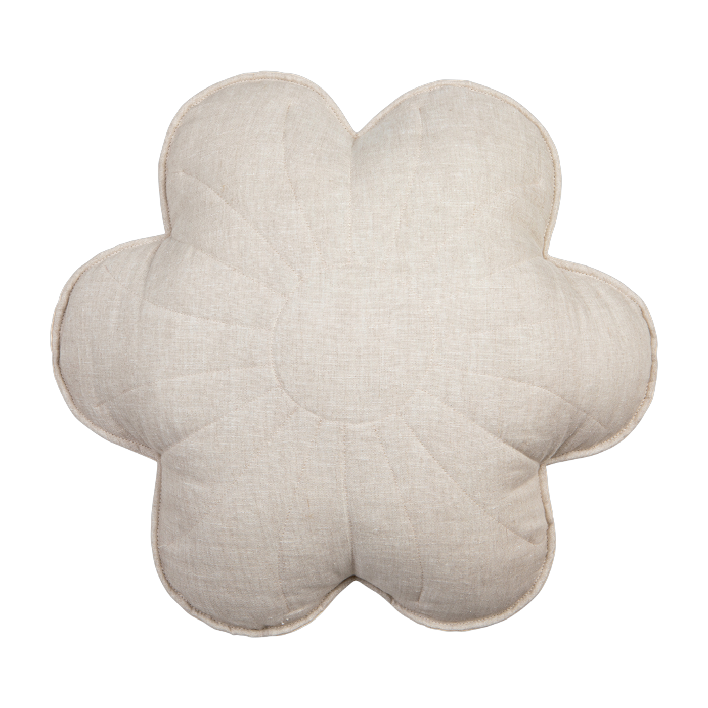 Sand lily linen flower cushion - Moi Mili