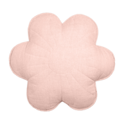 Light pink lily linen flower cushion - Moi Mili