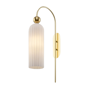 Applique murale en verre et métal doré 53,5x23,5cm Antic - Maytoni