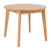 Mesa de comedor ronde roble extensible 95cm Woodyou - Custom form